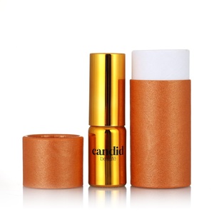 Decorazione 20ml 30ml 50ml confezione regalo di <span class=keywords><strong>natale</strong></span> cosmetica rossetto essenza imballaggio rotondo scatola di carta tubo - Product Image 4