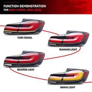 Full LED Light Tail Lamp For BMW F10 M5 5 Series 2011 2016 Pre Lci Saloon Dynamic Turn Signal Brake Assembly