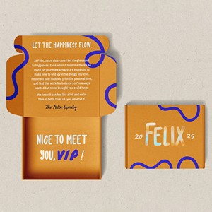 Scatole postali pieghevoli con facile assemblaggio di imballaggi in carta Kraft stampati personalizzati per la spedizione al dettaglio e set regalo - Product Image 4