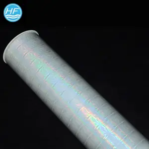 Stampa di imballaggi Pellicola Metallizzato Laser Alluminato Olografica Fogli di PET
