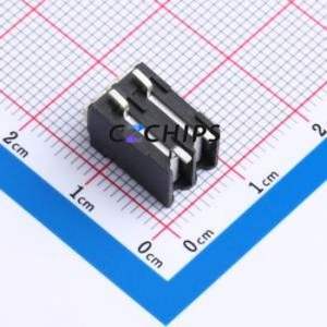 JL212R-SMT-35002BP1 Spring Terminal Block SMD,P=3.5mm Connector ( Construction: 1x2P )( Pitch: 3.5mm )( Color: Black ) - Product Image 2