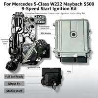 Kit complet de système d'allumage pour Mercedes-Benz Classe S W222 Maybach S500 9G Tronic ECU TCU Ensemble de serrures de contact
