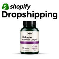 Produit de dropshipping Shopify très demandé, agent d'approvisionnement DDP 1688 Chine, capsules de soutien immunitaire et énergétique au complexe de champignons chauds