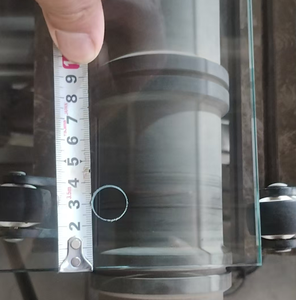Paroi de douche coulissante en verre avec cadre en aluminium <span class=keywords><strong>noir</strong></span>, fermeture douce 6 mm, cloison de salle de bain, enclos de <span class=keywords><strong>baignoire</strong></span> - Product Image 4