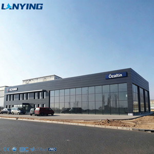 Workshop Hall <strong>Showroom</strong> New Design Industrial Light Steel Structure Building Prefabricated Warehouse - Product Image 1