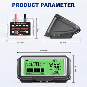 ANCEL BM200 PRO 12V LED Car Battery Tester Monitor Head-Up Display Impermeable SOH SOC Carga Batería Capacidad Analizador Herramientas - Product Image 2