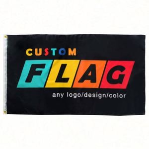 ธงและป้ายสั่งทำสีสันสดใส ขนาด 3x5 ฟุต ผลิตจากโรงงาน ขายส่ง โพลีเอสเตอร์ 100D สีสันสดใส ใช้ได้ทั้งภายในและภายนอกอาคาร - Product Image 2