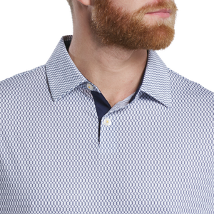 Alta calidad verano manga corta en blanco secado rápido transpirable poliéster Golf Polo hombres - Product Image 5