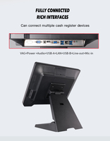 Nueva Terminal Punto de Venta Todo en Uno con Pantalla Táctil de 15 Pulgadas, Caja Registradora, Intel I3, 2GB+32GB, NFC/Wi-Fi, Sistema Operativo Android, Escáner e Impresora