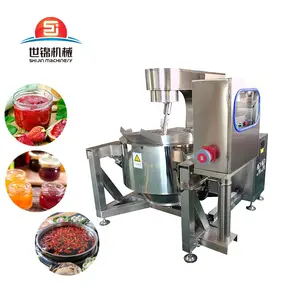 Biryani Halwa Khoya Mawa Making Machine, Công Nghiệp Tự Động Jacketed Ấm Đun Nước Hành Tinh Chili Jam Sauce Nấu Ăn Nồi Máy