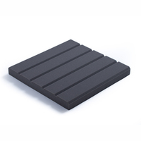 Paneles acústicos de estudio producidos por el fabricante que absorben espuma acústica para estudios