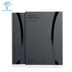 The China Factory Price Good Quality Custom Luxury Printing Matte Black Insert Set Hardcover <b>Book</b> - Product Image 1