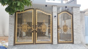 Puerta de Acero Forjado Decorativa de 6 mm con Superficie con Recubrimiento en Polvo y Servicio de Diseño en Línea - Product Image 2