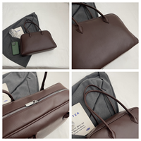Sac à main Boston vintage de luxe sur mesure, grande capacité, sac à bandoulière tendance grande capacité