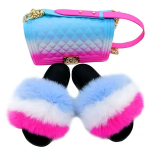 Factory Direct Wholesale comfortable and soft women's slippers fur slippers with the reasonable price