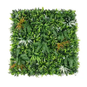 Wholesale Price Decorative Green Wall Artificial Plant Wall Boxwood Hedge for Green Outdoor Indoor Decoration Panel Green Wall