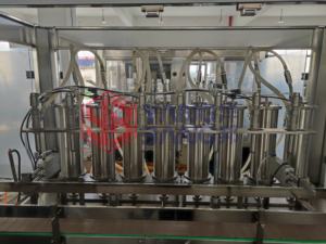 YB-YG8B entièrement automatique 8 buses liquide bouteille remplissage capsulage Machine désinfectant désinfectant antiseptiques liquide Machine de remplissage - Product Image 2