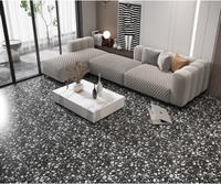 Piso Autoadhesivo de Vinilo PVC con Diseño de Mármol Ecológico, 600x600mm, Resistente al Agua, Adhesivo 3D, Fácil de Instalar
