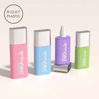 Bouteille pulvérisateur carrée en PETG pour cosmétiques et soins de la peau, en plastique, 30/50/80/120/150/200 ml, vente chaude