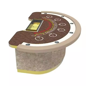 โต๊ะโป๊กเกอร์แบล็คแจ็คมาตรฐานสำหรับผู้เล่น7คนโต๊ะครึ่งรอบปรับแต่งได้ - Product Image 2