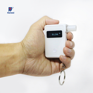 Mini chaveiro pessoal bafômetro célula combustível sensor digital respiração álcool screener - Product Image 2