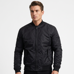 Veste coupe-vent en denim pour homme Keven Impex KI-556 de haute qualité, isolée, personnalisée, chaude, décontractée, imperméable, pour l'hiver, style bomber - Product Image 1