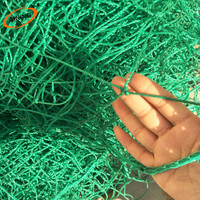 Filet anti-oiseaux en plastique noué, clôture de ferme avicole