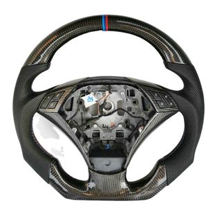 Volante de fibra de carbono negro para <span class=keywords><strong>Bmw</strong></span> - Product Image 1