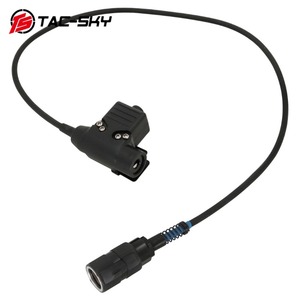 TS TAC-SKY อะแดปเตอร์<span class=keywords><strong>152</strong></span> 152A PTT 6ขา U94 PTT เข้ากันได้กับที่ครอบหูอิเล็กทรอนิกส์ชุดหูฟังยุทธวิธี - Product Image 2