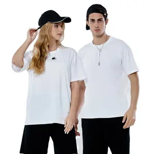 Wholesale Designer T shirts High Quality Pima Cotton tshirt Soft Breathable Plain Custom Clothing Your Own Brand Men's T-shirts