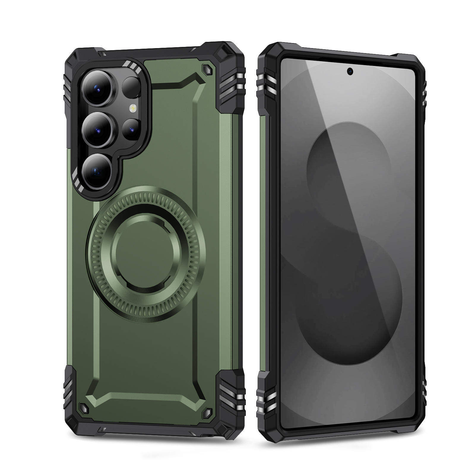 สีเขียว