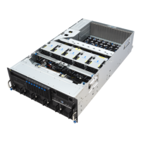 Serveur en rack 4U haute performance ESC8000A-E13P avec 2 processeurs et 32 emplacements de mémoire, serveur AI 8 GPU ESC8000A-E13P
