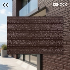 Paneles de Revestimiento, Panel Sándwich para Paredes Exteriores, Paneles Aislantes para Paredes, Panel de Revestimiento Metálico, Panel para Techos, para Construcción y Decoración - Product Image 2