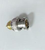 Conector BNC al por mayor de fábrica, de cobre puro y aleación de zinc, tipo tornillo y crimpado, macho y hembra, para cámaras CCTV y cable coaxial RG59 RG6