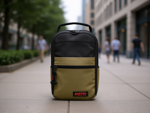 Borsa da Petto Colorblock per Uomo Arton in Nylon con Tre Cerniere per Uso Quotidiano - Product Image 2