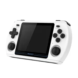 Powkiddy RK2023 Game Model 3.5 inch IPS Screen 64 Bit Linux Open Source System Dual 3D Rocker Retro Handheld Video Game Consoles