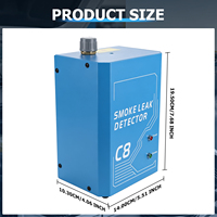 Détecteur de fuites de fumée portable Podofo DC12V pour véhicules, analyseur de moteur, testeur de réparation pour tous les véhicules