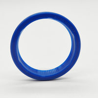 Topseals A1 TPU Hochleistungs-Hydraulikzylinder-Schaberdichtungen Öl- und Staubresistenter Wischring Blau 92-95 Shore für Schwerlastanwendungen