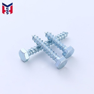 Heavy Duty DIN 571 Hex Lag Bolt Full <strong>Thread</strong> <strong>Wood</strong> Screw For <strong>Wood</strong> Structure Fence Deck Timber Construction - Product Image 2