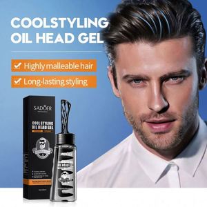 Label privé Sadoer Facile à façonner Contrôle de l'huile naturelle Gel coiffant lisse pour hommes Produits de beauté et de coiffure - Product Image 2