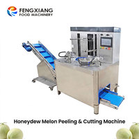 FENGXIANG Honingdauw Meloen Schil-, Ontpit- en Segmentatiemachine 180-200 stuks/uur Automatische Fruitverwerkingsapparatuur