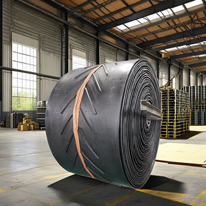 Banda Transportadora de Caucho Chevron de Alta Resistencia, Tipo V 15, con Tacos, Clasificación 315/3, Grosor de 8 mm, 3 Capas, Resistente al Aceite, Velocidad Ajustable, para Agricultura y Minería - Product Image 1