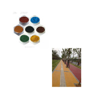 Ciment naturel, brique béton, pigment de brique, poudre de oxyde de fer bleu vert