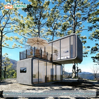 Cabane Apple de Luxe Préfabriquée Modulaire Mobile avec Salle de Bain et Cuisine pour Complexes Hôteliers, Gîtes, Bureaux et Boutiques