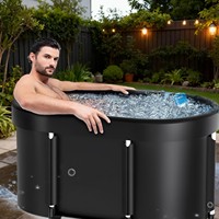 Baignoire de cryothérapie en PVC pliable et portable pour athlètes, best-seller transfrontalier, pour usage domestique, fabriquée au Zhejiang
