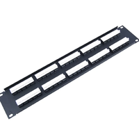 Panel de Conexiones de 24/48 Puertos Super CAT5/CAT6/Super CAT6 (Opciones Blindadas/No Blindadas) para una Conectividad Estable y Segura
