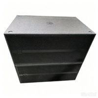Subwoofer actif 9006AS 2x18 pouces 1600W, haut-parleur de basses, système audio DJ, double subwoofer 18 pouces