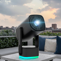 Meilleur Mini Projecteur Portable Dcolor avec Batterie Intégrée 5200 mAh, Vidéo Auto Focus, Projecteur Extérieur Décodage 4K, Rechargeable