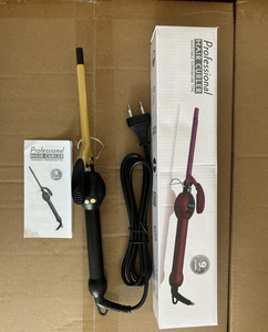 เครื่องม้วนผมเคลือบเซรามิกยอดนิยม พร้อมหน้าจอ LCD ขนาด 9 มม. สำหรับม้วน<span class=keywords><strong>ผม</strong></span><span class=keywords><strong>สั้น</strong></span> สำหรับ<span class=keywords><strong>ผู้ชาย</strong></span>และผู้หญิง - Product Image 6
