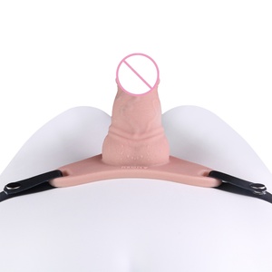 Pantalones de Castidad con Simulación Realista de Pene de Silicona para Hombres y Mujeres, Diversión para Adultos del Mismo Sexo - Product Image 3